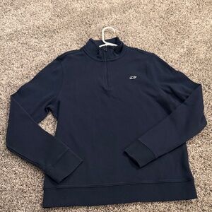 Boys Vineyard Vines Kids Navy Zip-Up Top